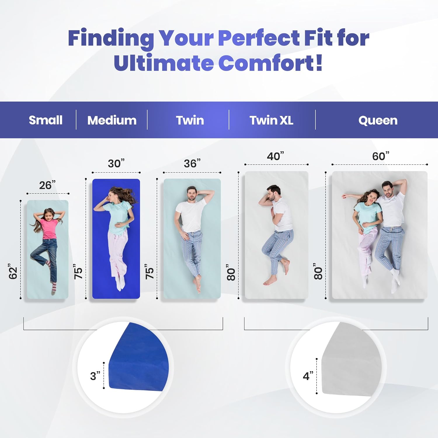 Matrix Air-Cell Memory Foam Camping Mattress