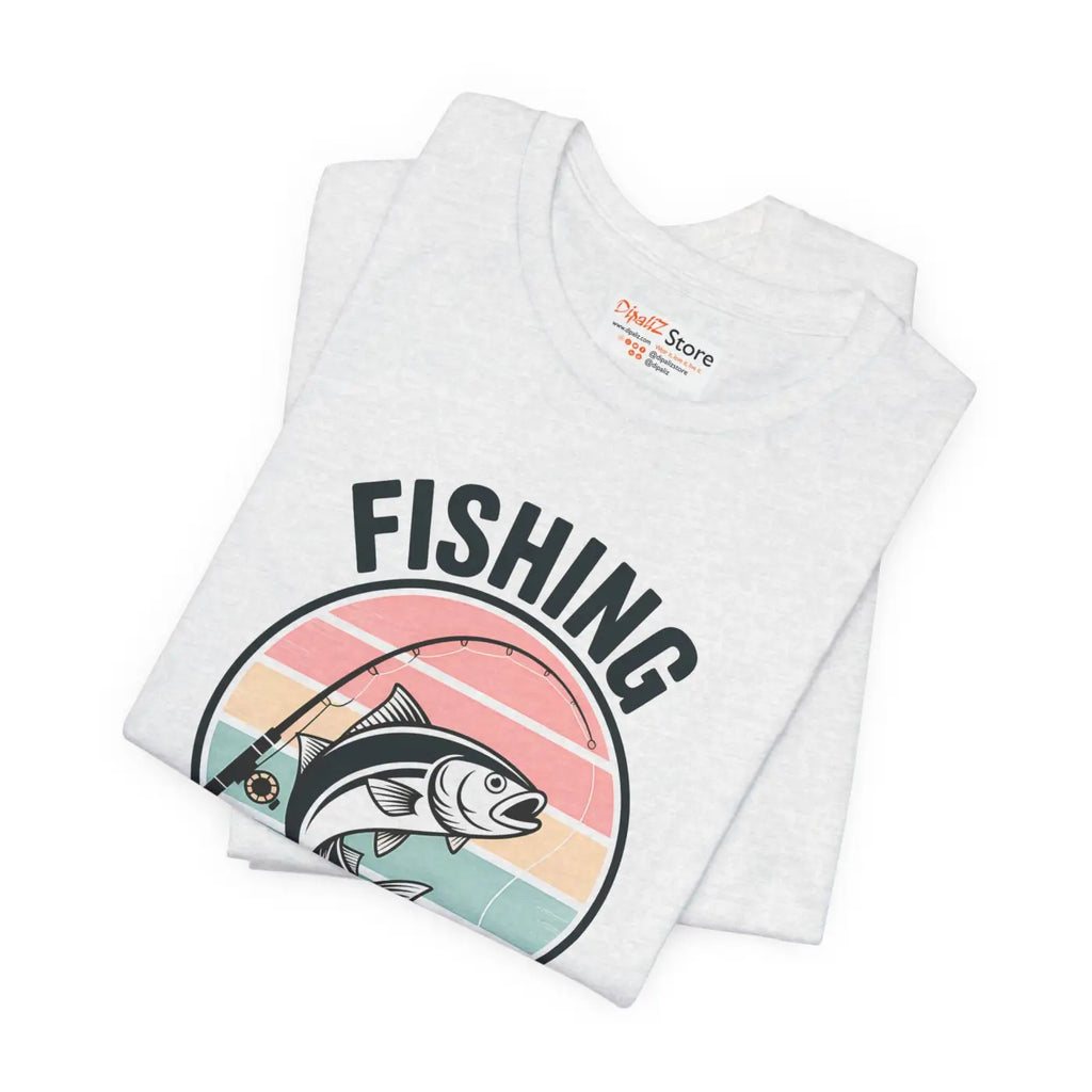 Fishing Dad Short Sleeve Tee - Cotton Outdoor Gear - Dipaliz