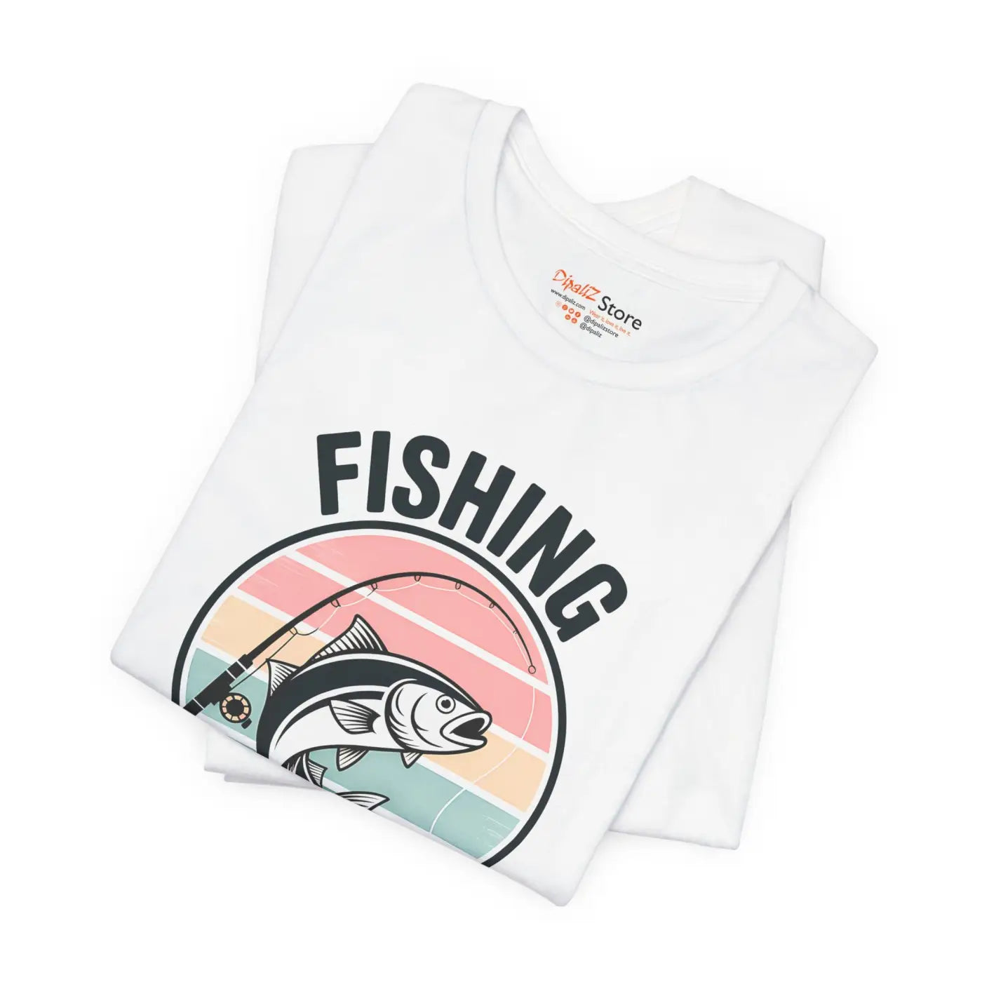 Fishing Dad Short Sleeve Tee - Cotton Outdoor Gear - Dipaliz